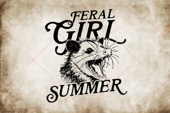 Download Feral Girl Summer Summer PNG Design - Summer png Collection